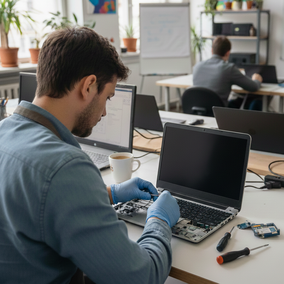 Sociale werkplaats refurbished