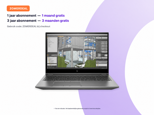 Krachtige workstation laptop RTX A2000